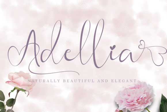 Adellia: The Elegant Script Font for Polished Brand Identity
