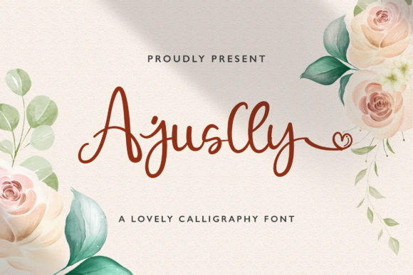 Ajuslly: The Handwritten Typeface That Elevates Your Craft Brand