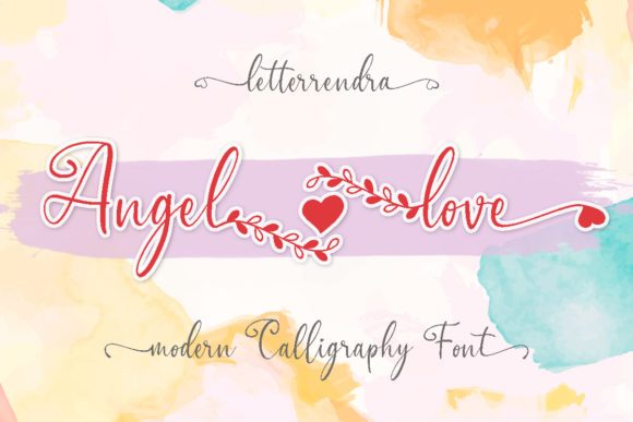 Angel Love: The Handwritten Typeface for Scroll-Stopping Campaigns