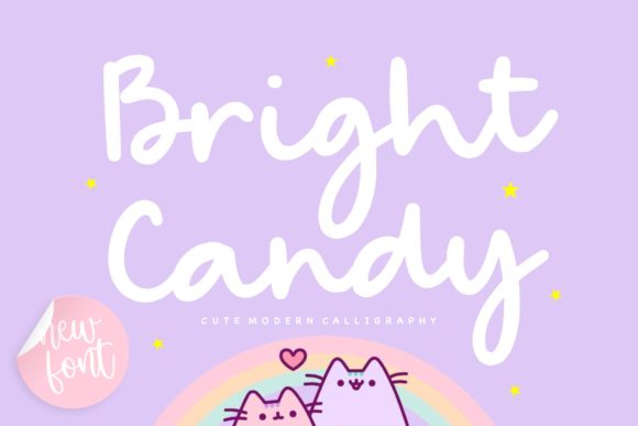 Bright Candy: The Script Font That Makes Campaigns Pop