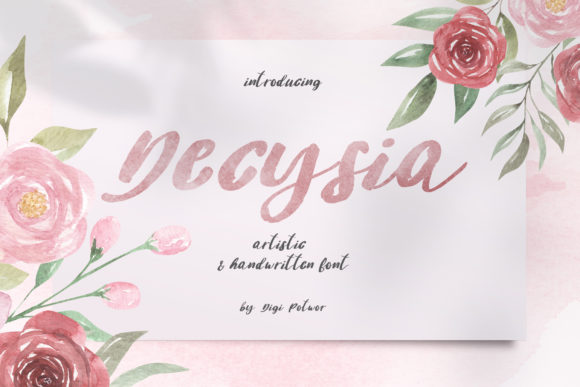 Decysia: The Handwritten Typeface That Elevates Digital Branding