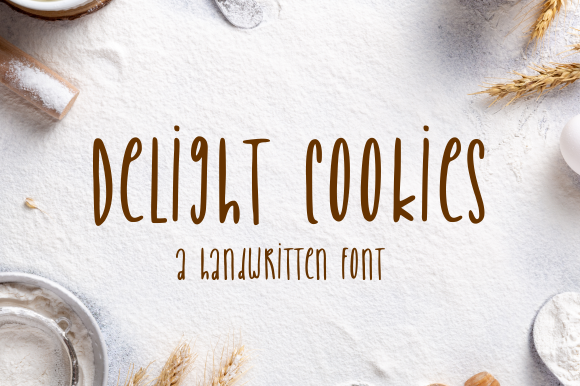 Delight Cookies: The Handwritten Typeface That Transforms Editorial Design