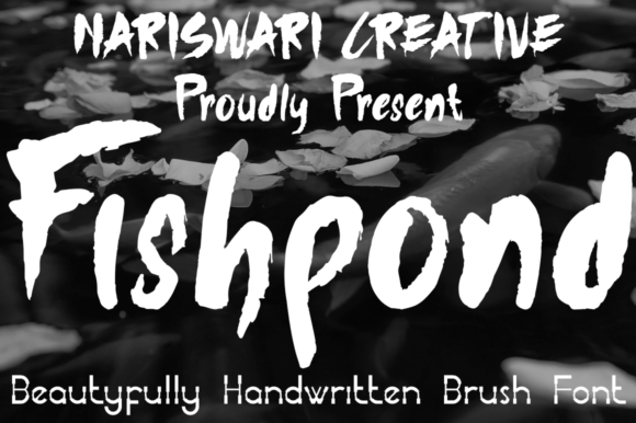 Fishpond: The Handwritten Font That Brings Digital Design to Life