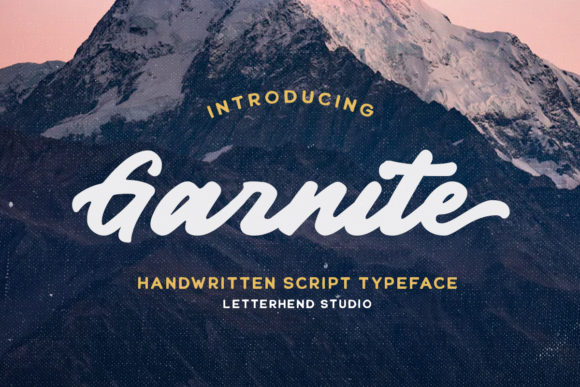 Garnite Typeface: Elevating Handmade Brand Identity