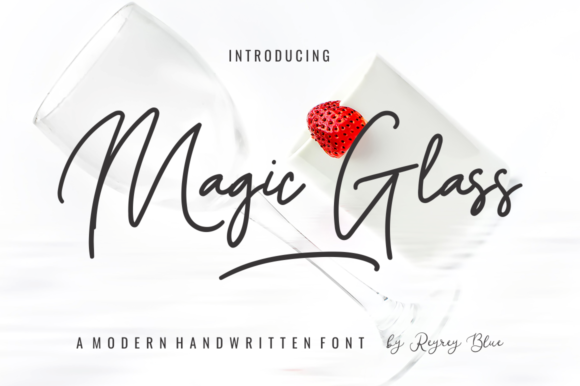Magic Glass: The Handwritten Typeface That Elevates Campaign Visuals