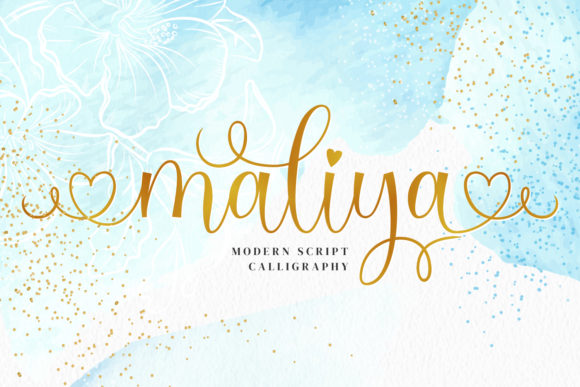 Maliya: The Handwritten Typeface for Authentic Brand Identity