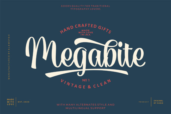 Megabite: The Handwritten Font That Elevates Digital Brand Experiences