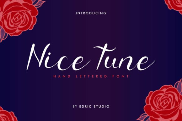 Nice Tune: The Elegant Handwritten Typeface for Modern Editorial Design