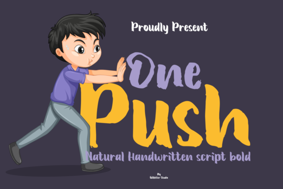 One Push: The Handwritten Typeface That Transformed My Brand Identity