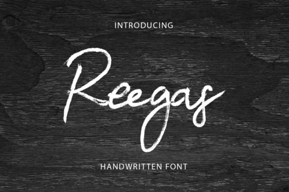 Reegas: The Premium Handwritten Font for Modern Web Design