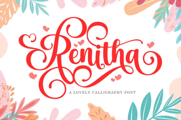 Renitha: The Timeless Handwritten Typeface for Crafters