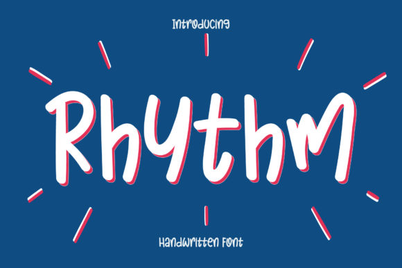 Rhythm: A Handwritten Typeface for Editorial Design