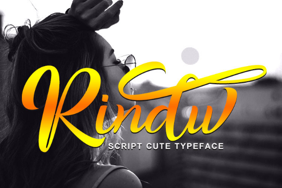 Rindu: The Handwritten Typeface for Elegant Web Design