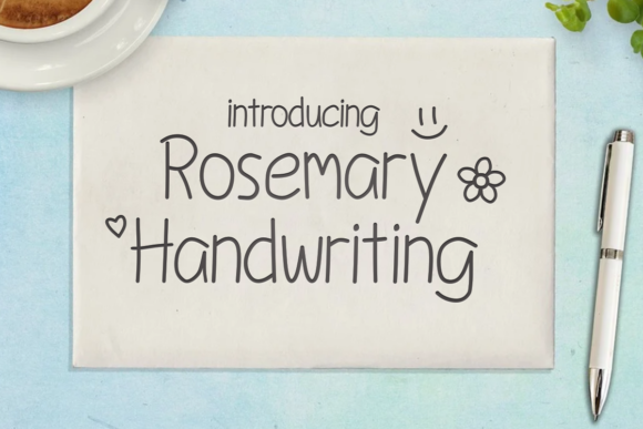 Rosemary Handwriting: A Friendly Typeface for Editorial Design