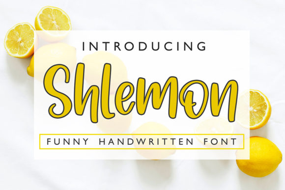 Shlemon Typeface: The Friendly Handwritten Font for Campaign Design