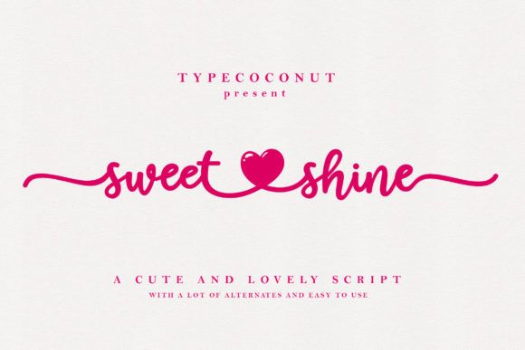 Sweetshine: The Handwritten Typeface That Elevates Campaign Visuals