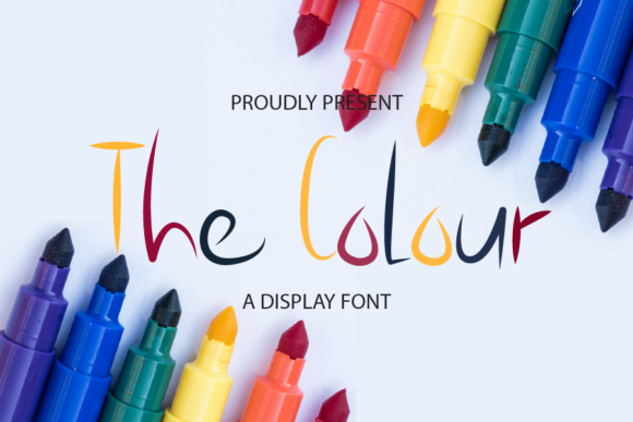 The Colour: A Quirky Handwritten Font for Memorable Brand Identity