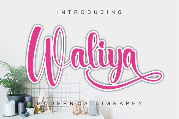 Waliya: A Timeless Script Typeface for Elegant Digital Design